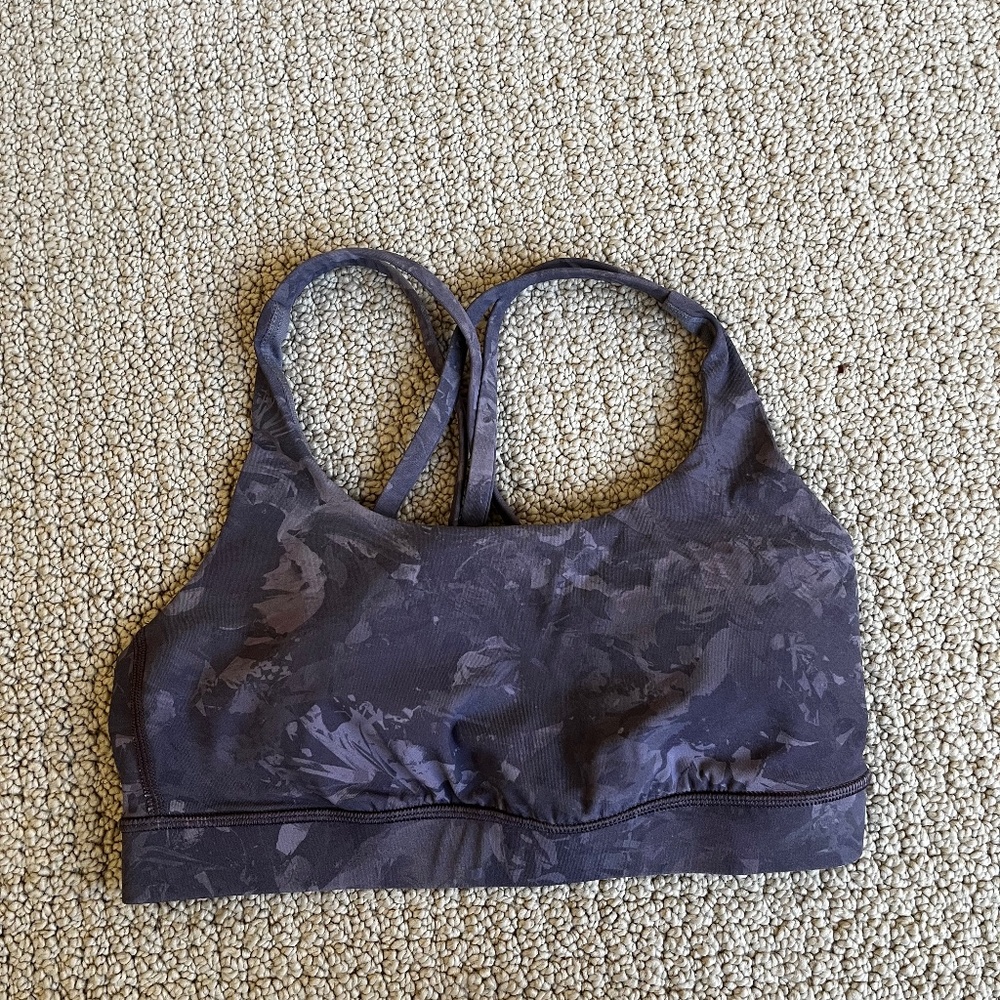 Lululemon Energy Bra Medium Support Size 6